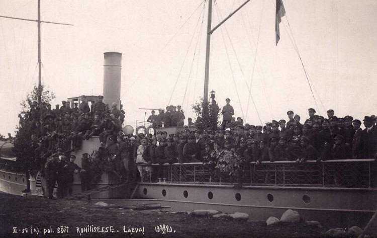 Vabadussõda II polk grüünesse.jpg