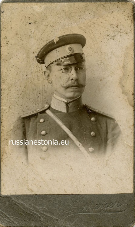 Прапорщик 82-го пехотного Дагестанского полка Палес Рихард Михайлович.jpg